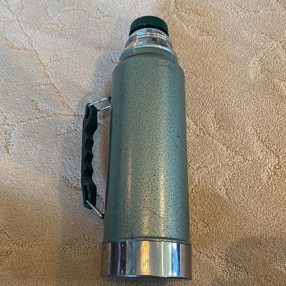 Aladdin Stanley Vintage Quart Green Thermos 1988 - Picture 7 of 9